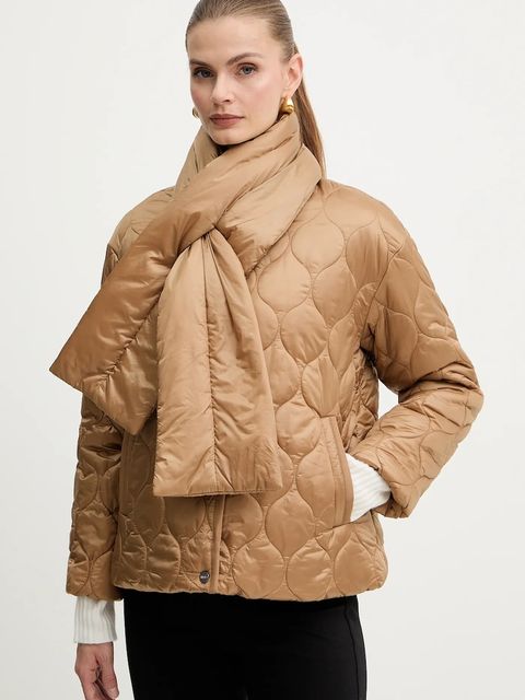 Liu Jo kurtka kolor zielony przejściowa MF5016 T091A - zdjęcie produktu nr 1