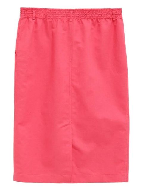 Chloé elastic-waistband pocket skirt - Pink - zdjęcie produktu nr 2