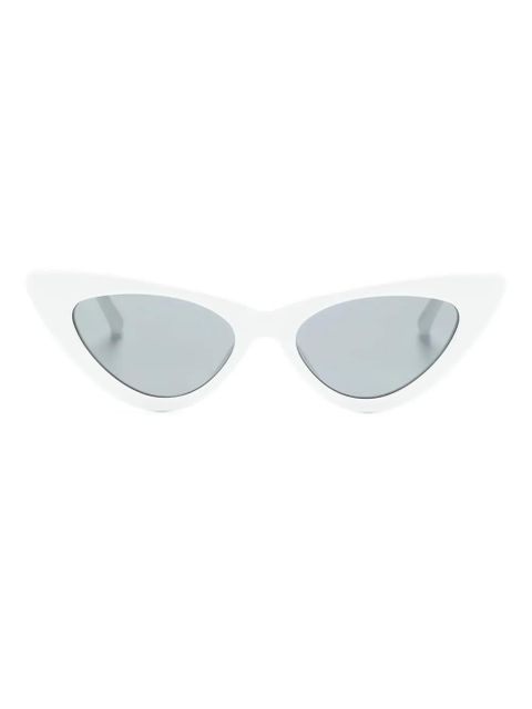 The Attico Dora cat-eye sunglasses - White - zdjęcie produktu nr 1