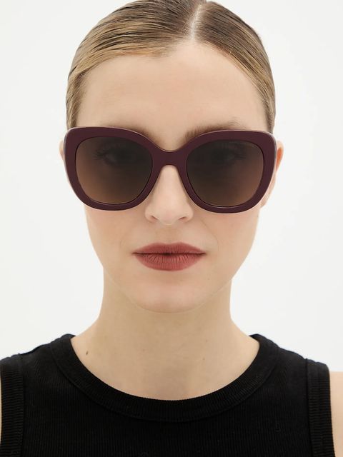 Marc Jacobs okulary przeciwsłoneczne damskie kolor bordowy MARC 852/S