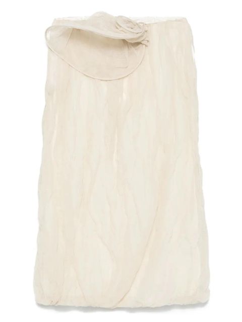 Magda Butrym 3D-detailed midi skirt - Neutrals - zdjęcie produktu nr 2