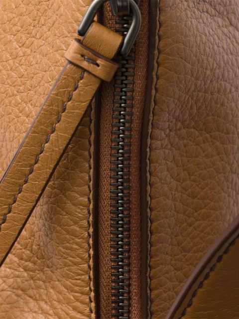 Prada Aimèe large leather shoulder bag - Brown