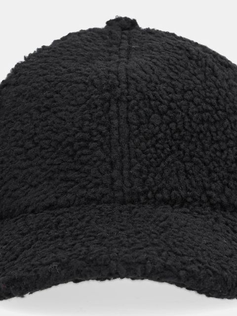 Rains czapka z daszkiem 20650 Fleece Cap kolor czarny 20650 - zdjęcie produktu nr 2