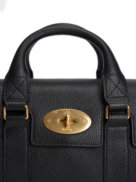 Mulberry handle detail tote bag - Black