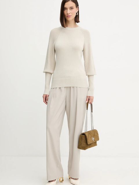 Armani Exchange sweter damski kolor beżowy XW001333 AF13780 - zdjęcie produktu nr 2