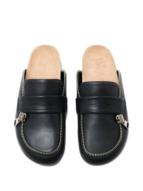JW Anderson leather mules - Black