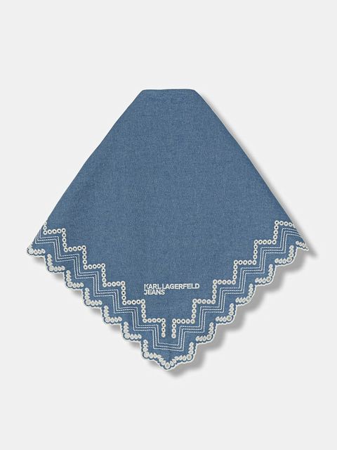 Karl Lagerfeld Jeans apaszka bawełniana - zdjęcie produktu nr 1