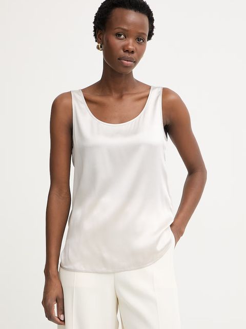 MM by Max Mara top damski jedwabny PAN - zdjęcie produktu nr 1