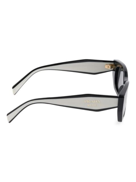 Prada Eyewear logo-print sunglasses - Black