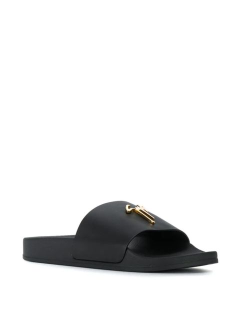 Giuseppe Zanotti Signature slides - Black - zdjęcie produktu nr 2