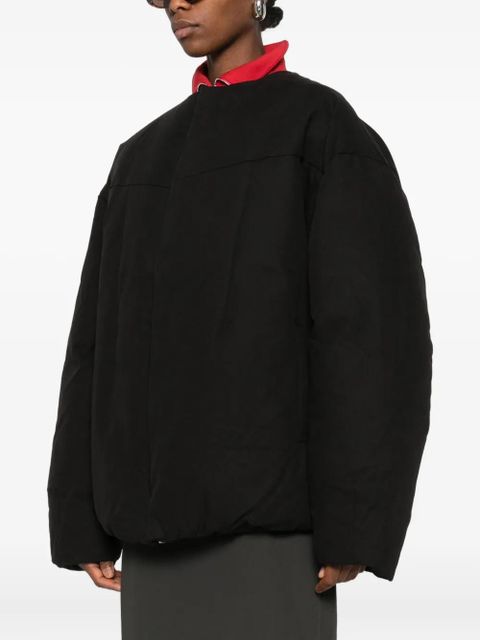 ENTIRE STUDIOS Pod quilted zip-front bomber jacket - Black