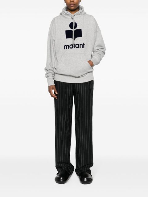 MARANT ÉTOILE Mansel cotton hoodie - Grey