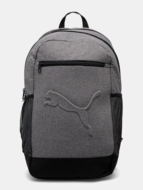 Puma plecak kolor szary duży gładki 91350 - zdjęcie produktu nr 1