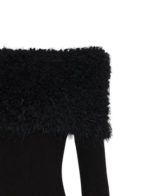 Jean Paul Gaultier ribbed maxi dress - Black