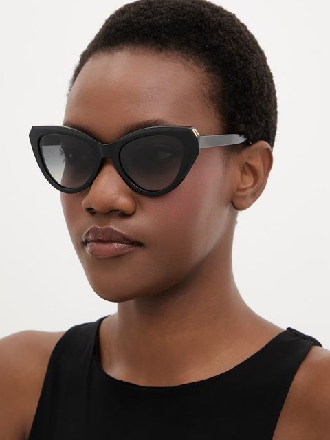 Furla okulary przeciwsłoneczne kocie oczy damskie - zdjęcie produktu nr 1