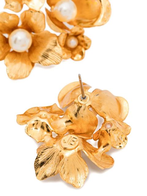Jennifer Behr flower earrings - Gold - zdjęcie produktu nr 2