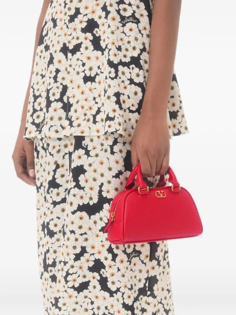 Valentino Garavani mini VLogo Signature tote bag - Red - zdjęcie produktu nr 2