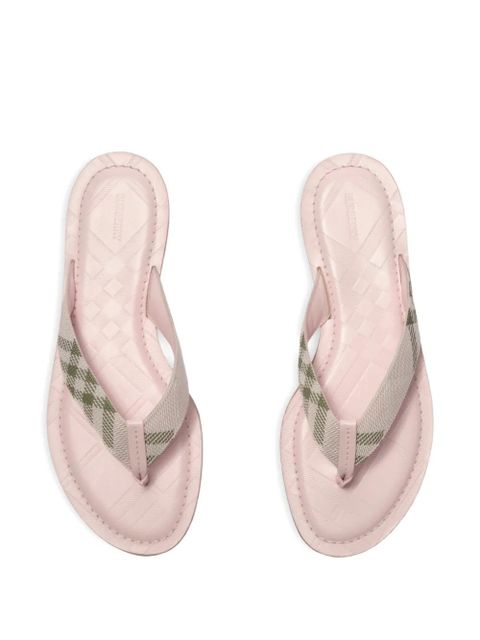 Burberry Check Pavilion sandals​ - Pink