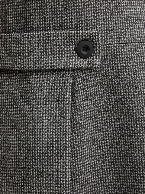 Weekend Max Mara sukienka RIAD kolor szary mini rozkloszowana 2525626052600