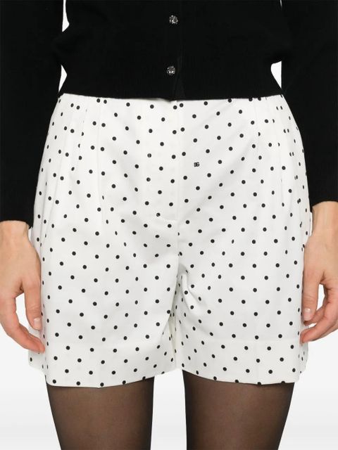Dolce & Gabbana polka-dot shorts - White
