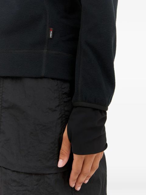 Moncler Grenoble logo-embroidered sweatshirt - Black