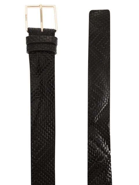 Max Mara braided leather belt - Black - zdjęcie produktu nr 2