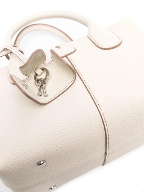 Tod's logo-patch leather tote bag - Neutrals - zdjęcie produktu nr 2