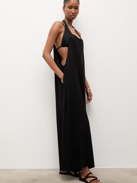 Answear.LAB kombinezon z domieszką lnu - zdjęcie produktu nr 2