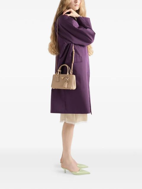 Prada Galleria mini leather bag - Brown - zdjęcie produktu nr 2