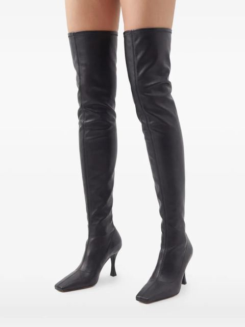 Proenza Schouler Trap knee-high boots - Black