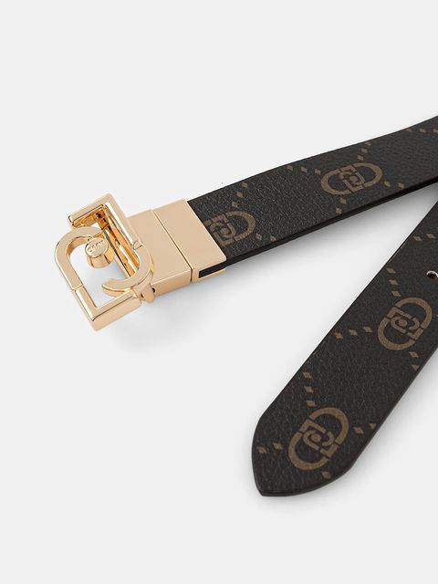 Liu Jo pasek dwustronny damski kolor brązowy AF5239.E0053 - zdjęcie produktu nr 2