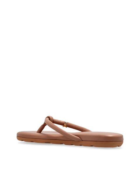 Gianvito Rossi Juno flip-flop sandals - Neutrals
