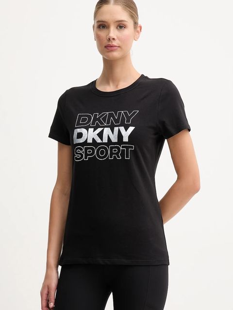 Dkny t-shirt damski kolor czarny DP5T1333 - zdjęcie produktu nr 1