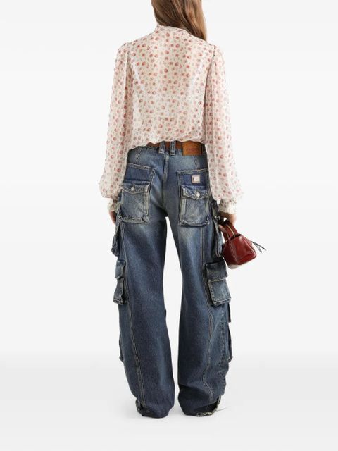 Dolce & Gabbana cargo-pocket jeans - Blue