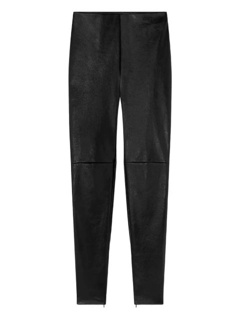 Versace leather panel trousers - Black - zdjęcie produktu nr 1