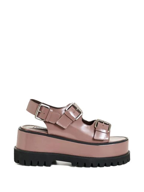Essentiel Antwerp buckle platform sandals - Pink - zdjęcie produktu nr 1