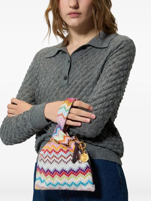Missoni zigzag tote bag - White - zdjęcie produktu nr 2