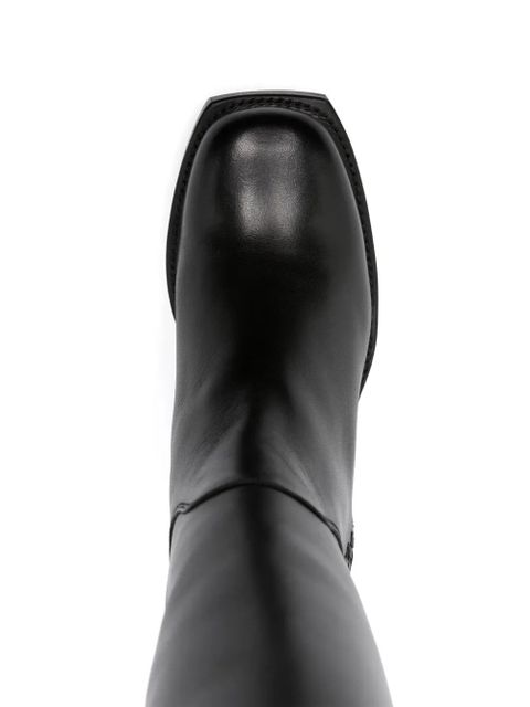 Hereu Aumandra 65mm leather boots - Black