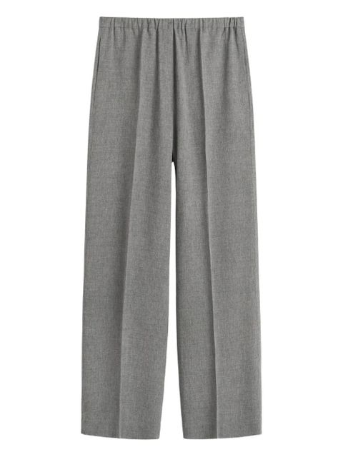 TOTEME drawstring wool trousers - Grey - zdjęcie produktu nr 1
