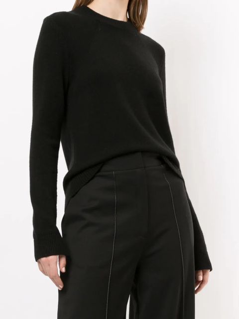 Proenza Schouler raglan sleeves eco cashmere jumper - Black