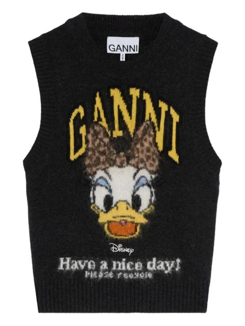 GANNI x Disney graphic vest - Black - zdjęcie produktu nr 1