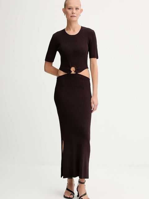 Sessun sukienka kolor brązowy maxi dopasowana 25105019 - zdjęcie produktu nr 1