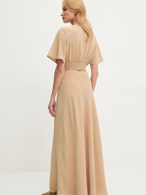 Answear.LAB komplet damski kolor brązowy