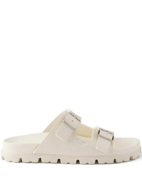 Prada buckle strap sandals - Neutrals - zdjęcie produktu nr 1