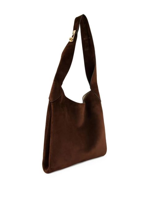 Gabriela Hearst small suede tote bag - Brown