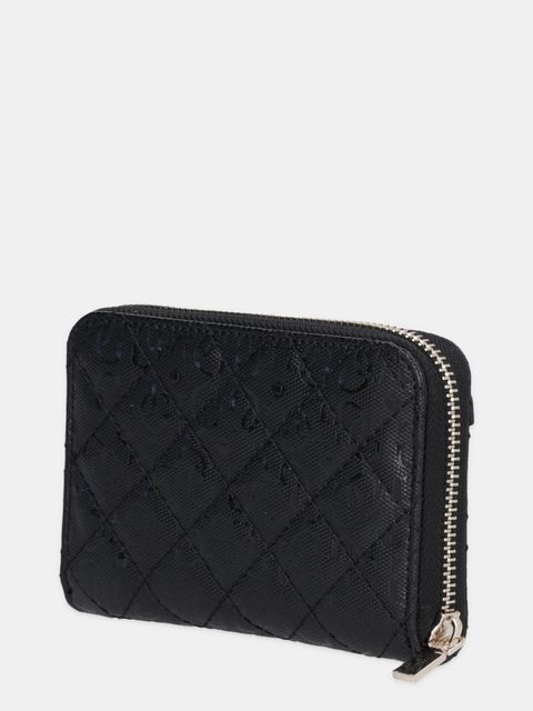 Guess portfel IDRA damski kolor czarny SWGG81 57140