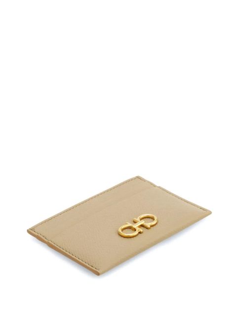 Ferragamo Gancini cardholder - Neutrals