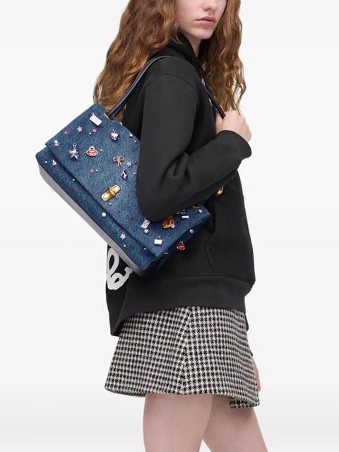 Marc Jacobs large Dual denim shoulder bag - Blue - zdjęcie produktu nr 2