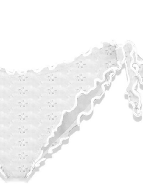 MC2 Saint Barth Moon flower bikini bottoms - White - zdjęcie produktu nr 2