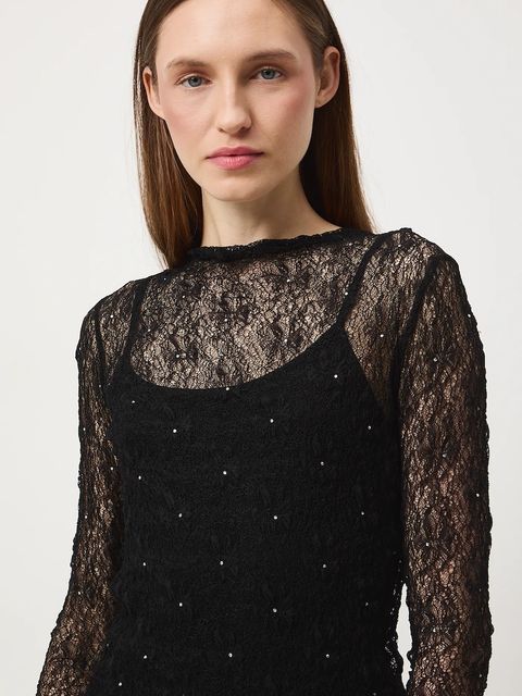 Medicine longsleeve damski kolor czarny